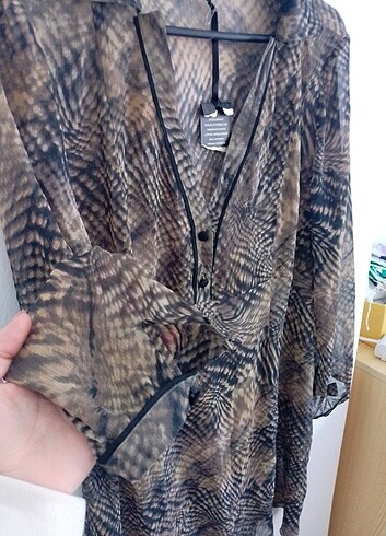 Kadın Gömlek Tunik  - Görsel 4