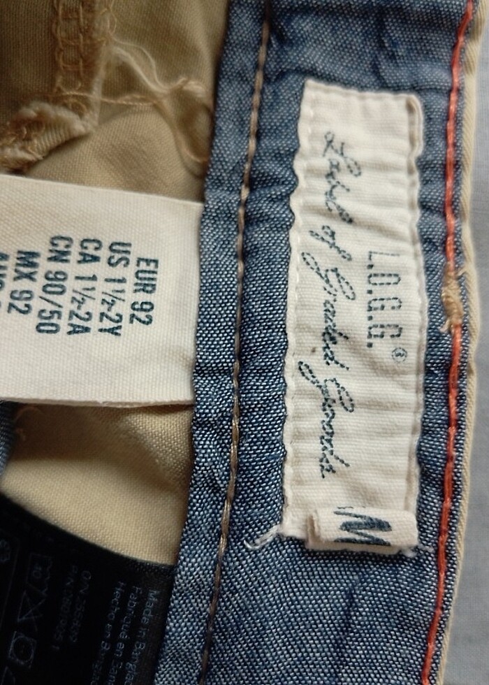 Erkek çocuk kanvas şort  - Görsel 5