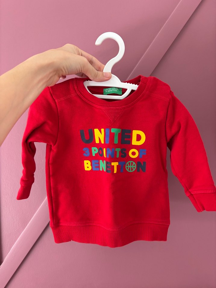 2 ADET BENETTON ÜST - Görsel 3