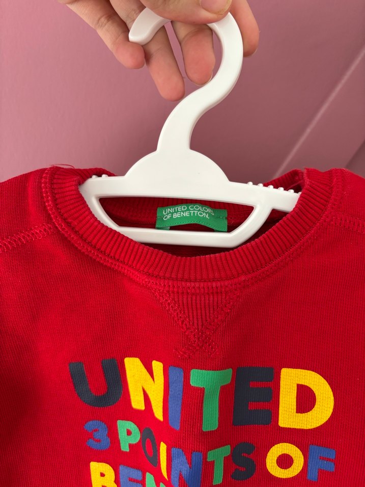 2 ADET BENETTON ÜST - Görsel 5