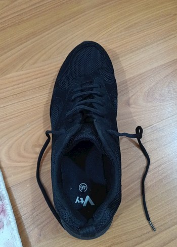 Siyah Bağcıklı Erkek Spor Ayakkabısı - Görsel 3