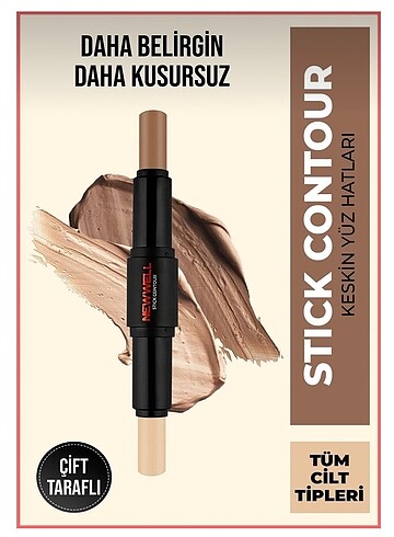 NEW WEL ÇİFT TARAFLI CONTOUR STİCK