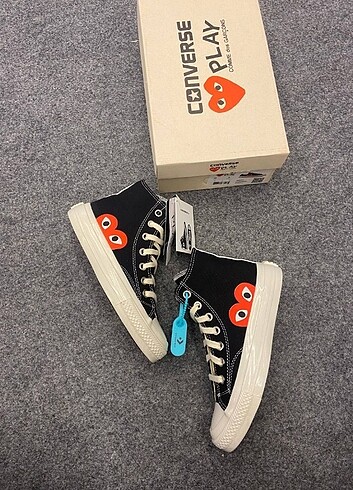 39 Beden siyah Renk Converse play 