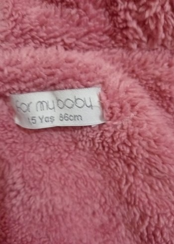 Pembe Kapüşonlu Bebek Tulumu - Görsel 6