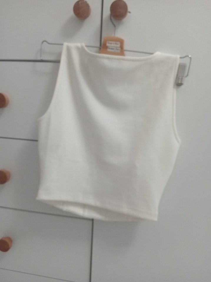 network Beyaz Kolsuz Mini Bustiyer - Görsel 3