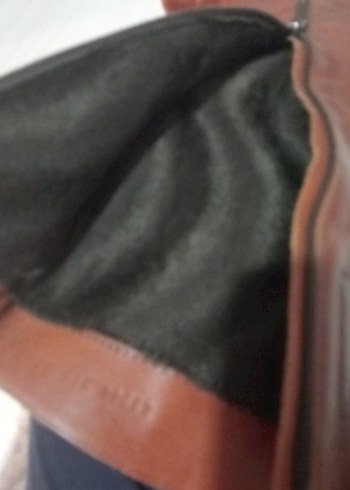 Kahverengi Deri Platform Topuklu Diz Boyu Kadın Çizme - Görsel 7