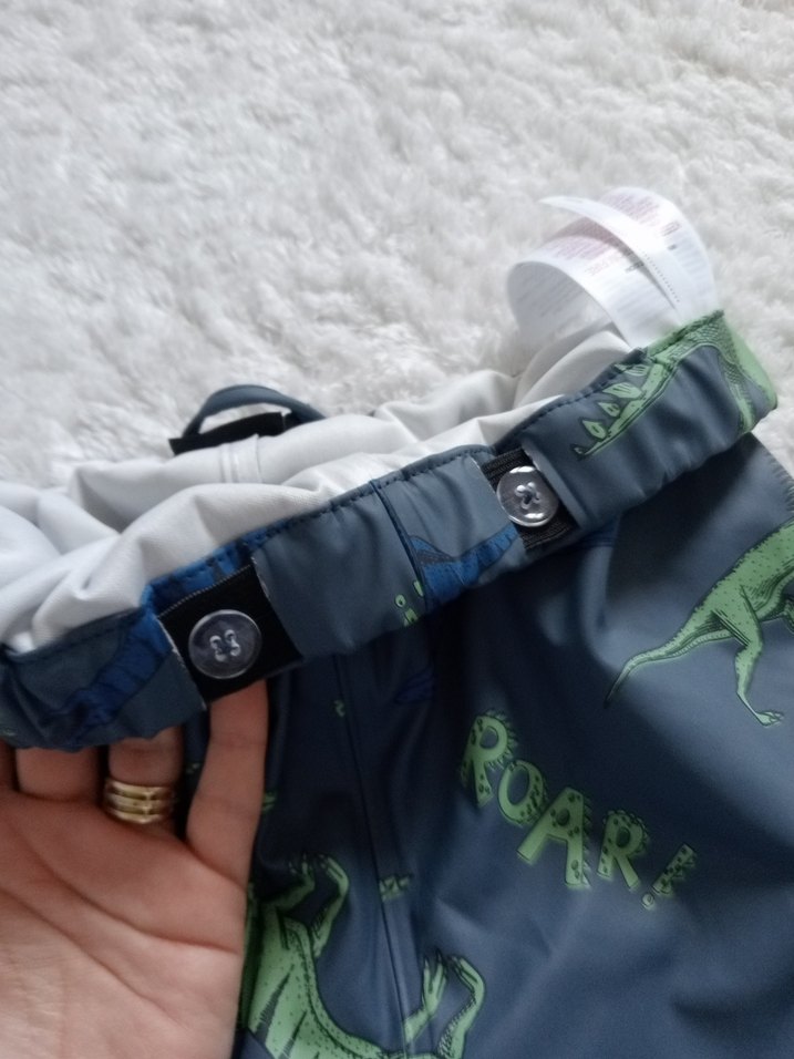 name it erkek Çocuk Bağcıklı kar yağmur pantolonu - Görsel 4