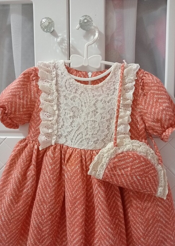 Kız bebek elbise  - Görsel 4