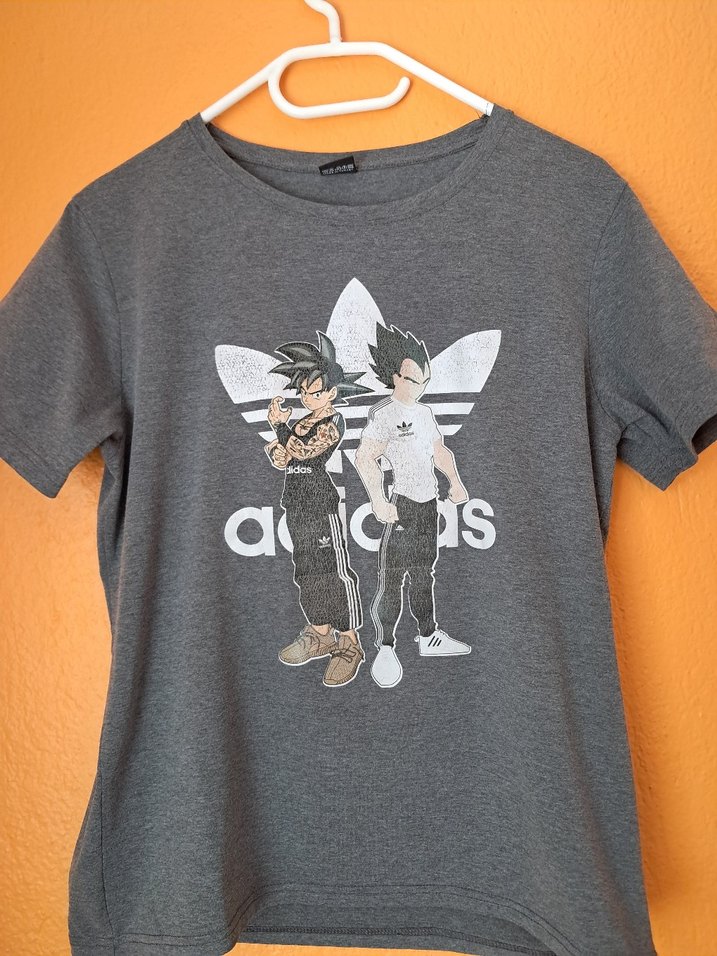 Adidas baskılı tişört - Görsel 5