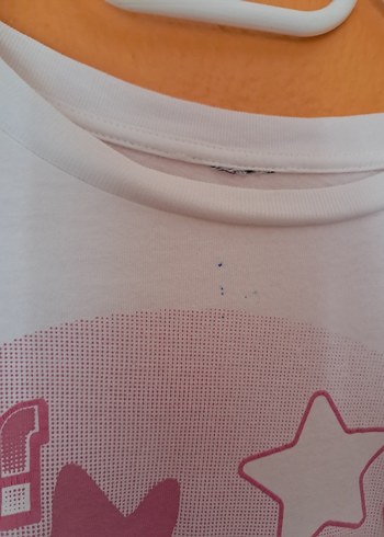 Kızlar için Pembe Baskılı Streetwear Tişört - Görsel 6