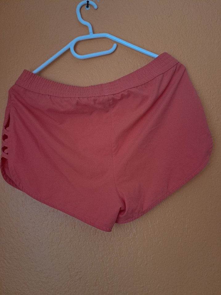 Kadın Kırmızı Mini Spor Şort deniz sort - Görsel 4