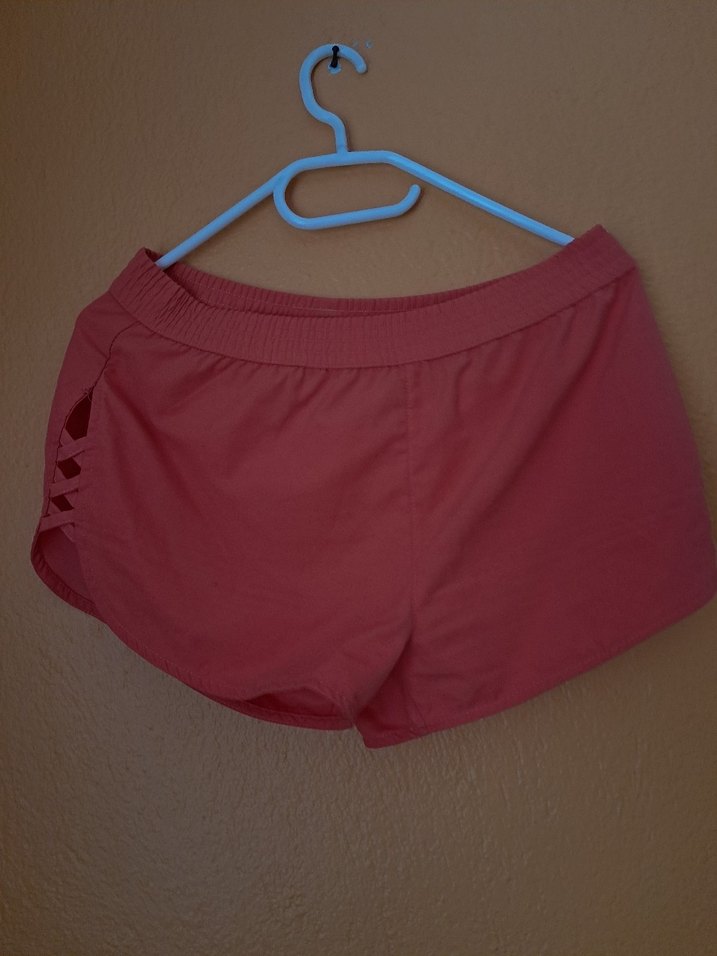 Kadın Kırmızı Mini Spor Şort deniz sort - Görsel 5