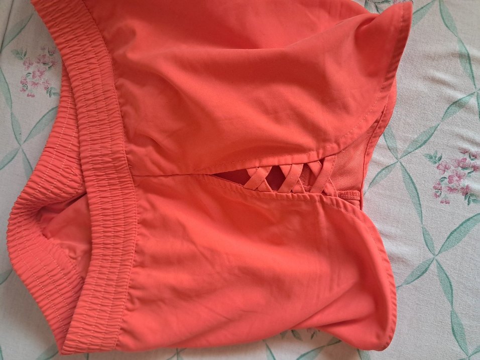 Kadın Kırmızı Mini Spor Şort deniz sort - Görsel 3