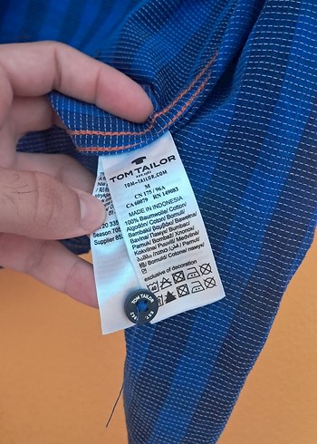 Orjinal Tom Tailor Çizgili Gömlek - Görsel 6