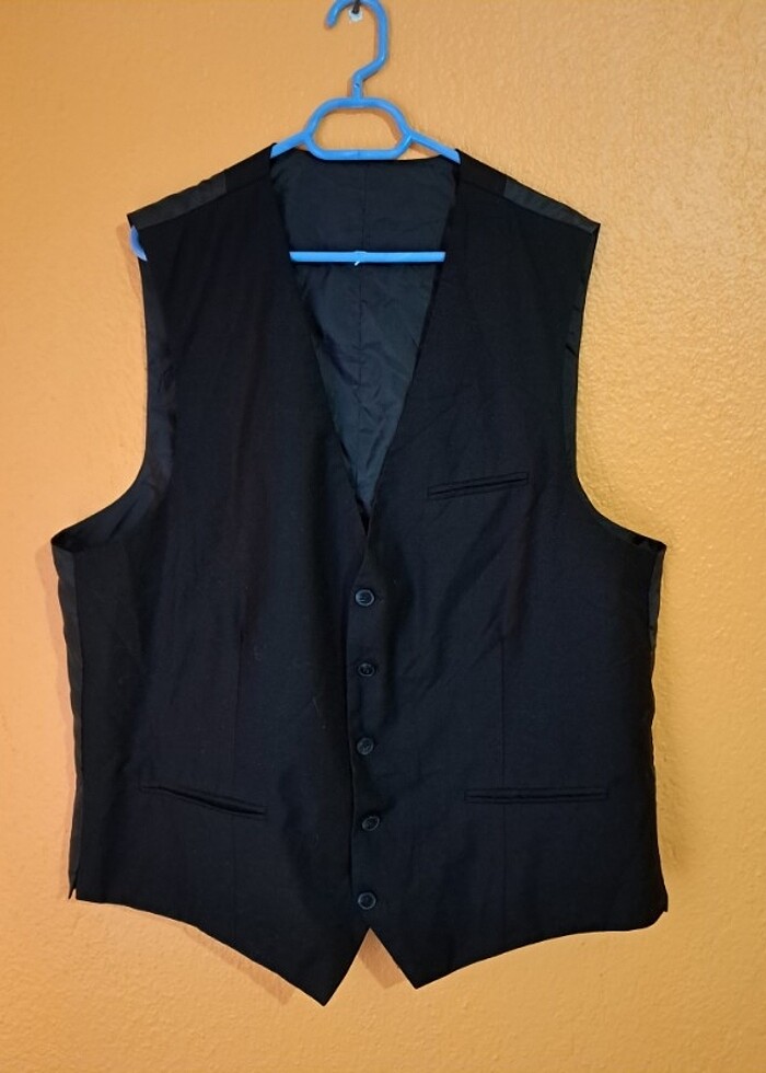 Angelo litrico C&A marka siyah yelek  - Görsel 2