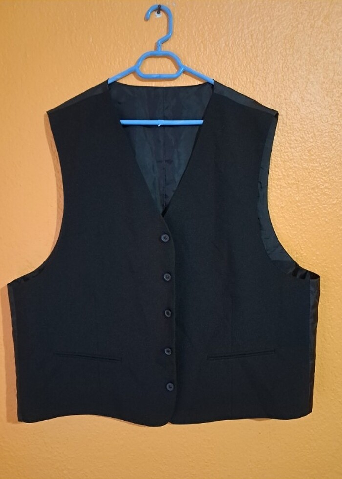 C&A MARKA SIYAH TEMİZ YELEK - Görsel 2