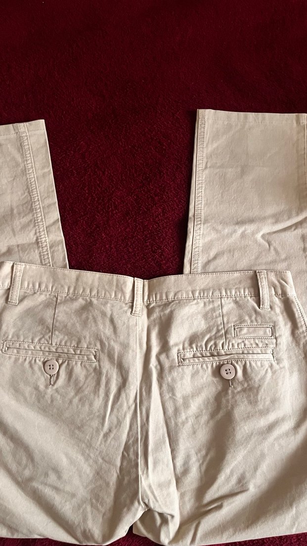 Bej Regular Fit Pamuk Erkek Pantolon - Görsel 4