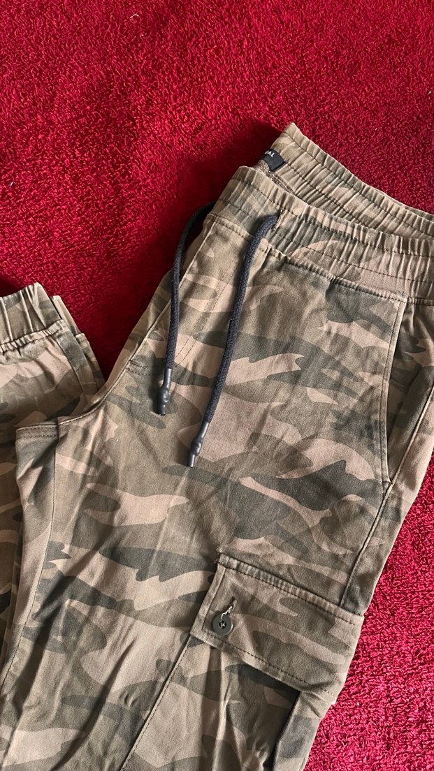 Erkek Kamuflaj Desenli Pantolon - Görsel 4