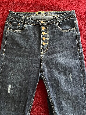 38 Beden lacivert Renk Kadın jeans pantolon