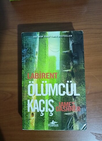  Labirent Serisi ilk iki kitap James dashner