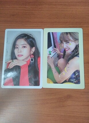 Twice Nayeon & Dahyun pre-order fotokartlar