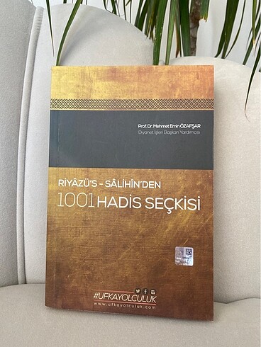 RİYAZÜ'S SALİHİN'DEN 1001 HADİS SEÇKİSİ PROF. DR. MEHMET EMİN Ö