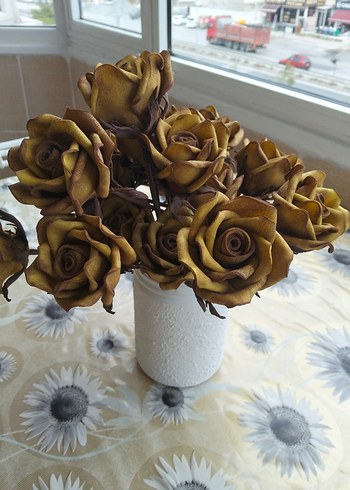 Zara Home ESKiTME detayli SOLMAYAN gül