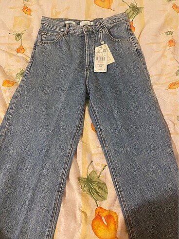 MANGO wide leg jean
