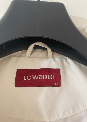xxl Beden Düğmeli Beyaz Kadın Ceket yağmurluk