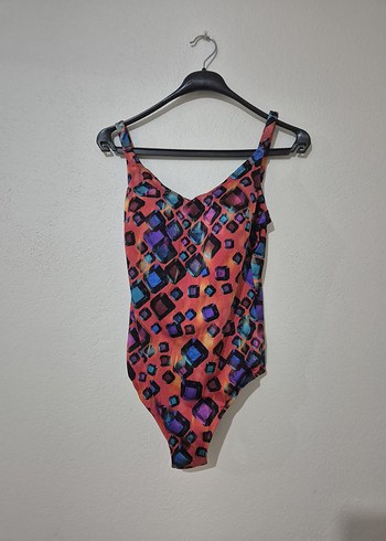 Kadın Çok Renkli Desenli Mini Mayo - Görsel 3