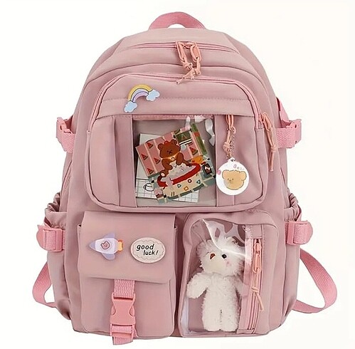 PEMBE KIZ ÇOCUK ÇANTA