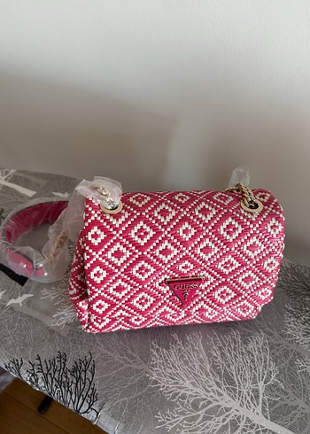 Pembe hasır guess Kadın Çanta