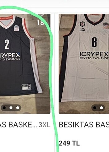 2 ADET BESIKTAS BASKETBOL FORMASI