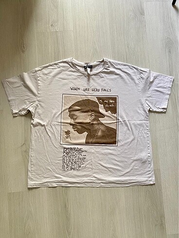 Defacto 2Pac Baskılı Tshirt