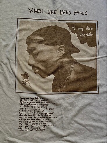 Defacto Defacto 2Pac Baskılı Tshirt