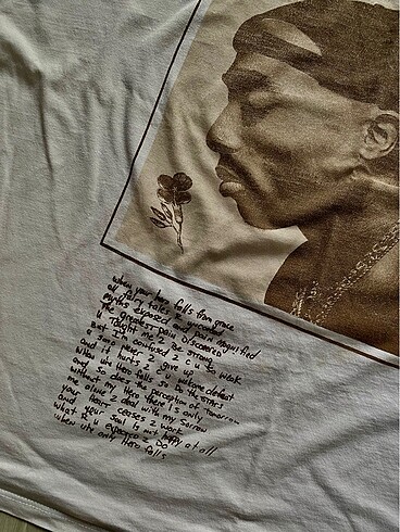 xl Beden Defacto 2Pac Baskılı Tshirt