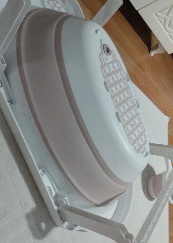 Katlanabilir Pembe Bebek Küveti ve Sepet Seti - Görsel 6