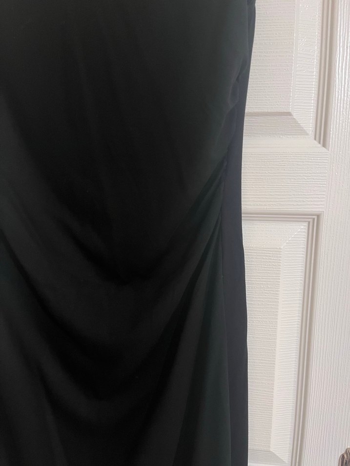 Siyah Midi Kadın Elbise - Görsel 5