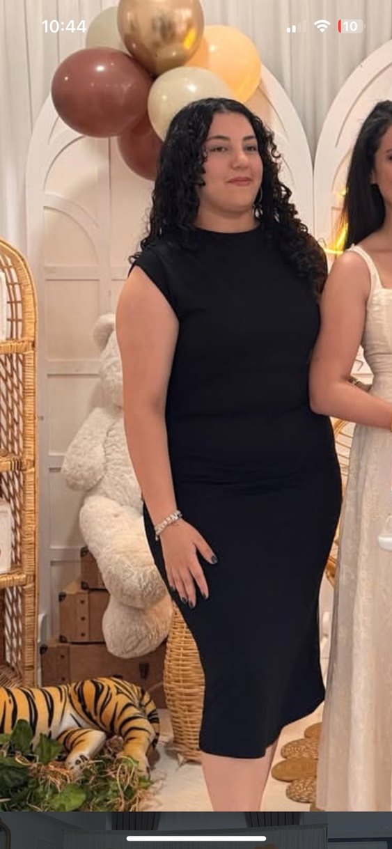 Siyah Midi Kadın Elbise - Görsel 2