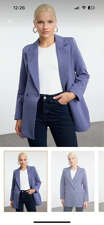 Trendyol & Milla Mavi blazer