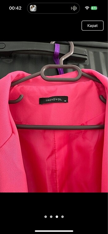 Trendyol & Milla Pembe blazer ceket