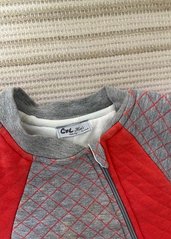 Gri Kız Bebek Tulum, Ayıcık Desenli - Görsel 2