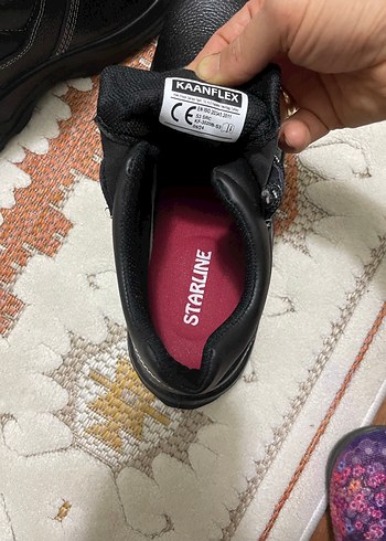 Erkek Siyah Bağcıklı Kauçuk Bot - Görsel 4