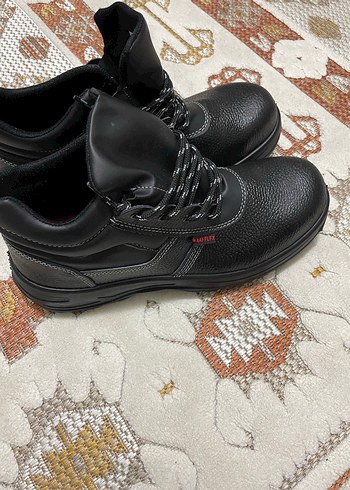 Erkek Siyah Bağcıklı Kauçuk Bot - Görsel 5