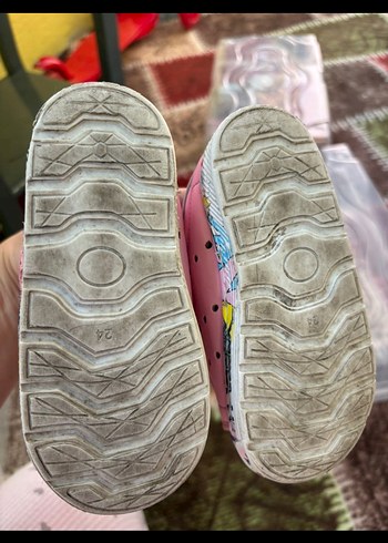 Kız Çocuk Pembe Renkli Spor Ayakkabı - Görsel 2