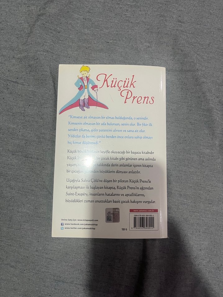 Küçük Prens - Antoine de Saint-Exupéry - Görsel 2