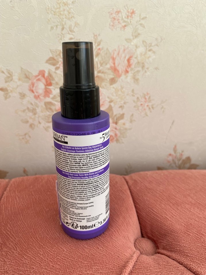 Urban Biotin & Kafein Saç Dökülme Karşıtı Sprey - Görsel 2