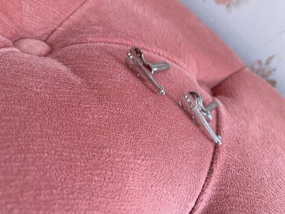 Keman Kadın Kol Düğmeleri - Görsel 4