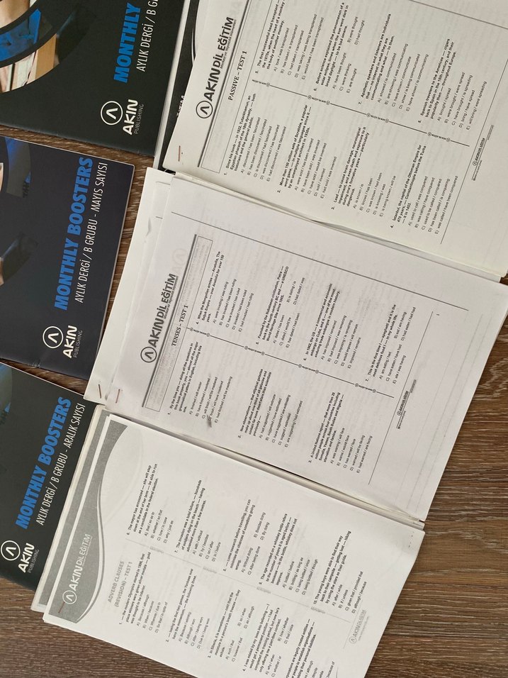 YKS-DİL Tenses ve Modals Deneme Kitapları - Görsel 2