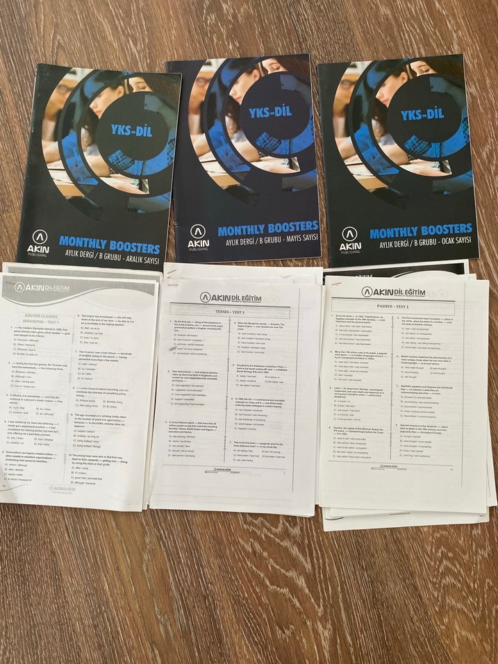 YKS-DİL Tenses ve Modals Deneme Kitapları - Görsel 4